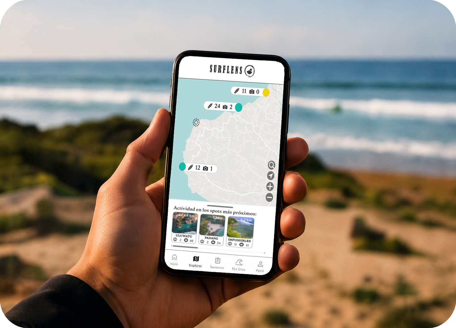 Find active photographers at your spot